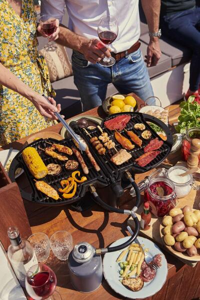 NomadiQ BBQ - Le barbecue à gaz portable 30mbar