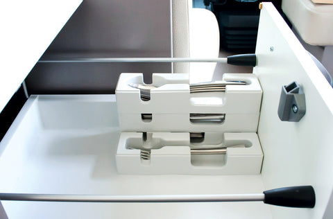 Range-couverts Purvario 4 pièces, empilable
