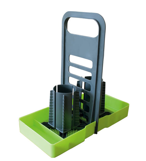 Plateau multifonction Purvario OELE pour une utilisation mobile - Lime / Anthracite