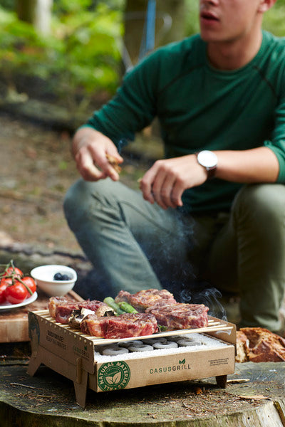 CASUSGRILL - Le gril jetable respectueux de l'environnement
