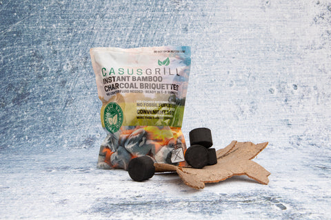Briquettes de charbon de bambou CASUS