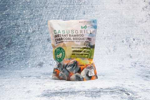 Briquettes de charbon de bambou CASUS