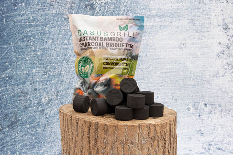Briquettes de charbon de bambou CASUS