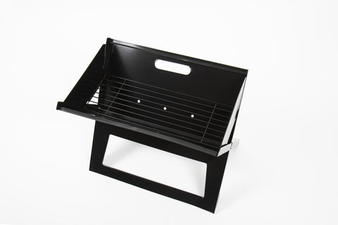 Barbecue à charbon de bois Camp en acier 42x27 cm