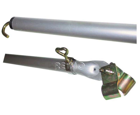 Gancio per tetto/colmo in acciaio 1 mm