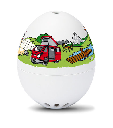PiepEi Camping per uova cotte alla perfezione, 3 melodie selezionate