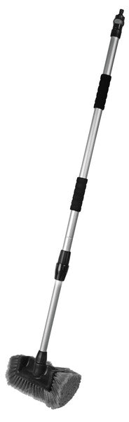 Brosse de lavage de voiture avec brosse polyvalente et manche télescopique