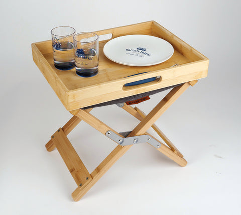 Plateau de table en bambou HOLIDAY TRAVEL 43x32cm