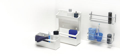 Ripiano universale L in bianco