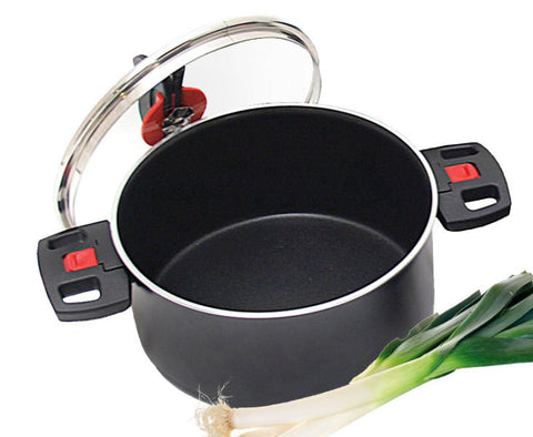 Marmite de camping Exclusive 20cm noire sans couvercle