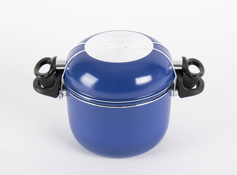 Batterie de cuisine de camping en aluminium Camp4 avec revêtement antiadhésif - 9 pièces