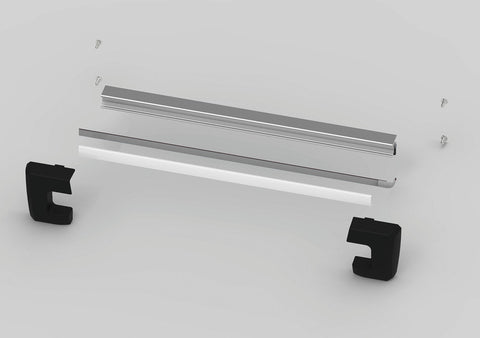 Kit LED gradino scorrevole per gradino standard