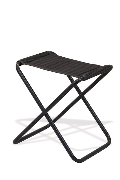 Tabouret de camping XL, gris, DuraDore, capacité de charge jusqu'à 100 kg