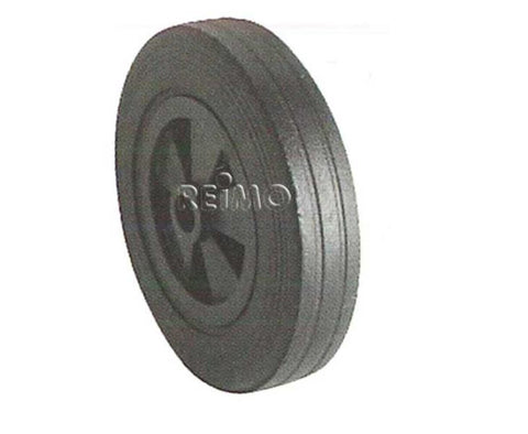 Roue de secours pour roue de support 200x50 en caoutchouc plein