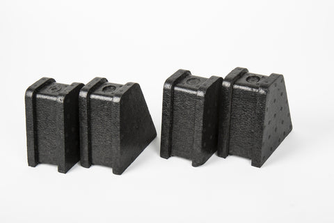 Entretoises pour l'utilisation du toit/couverture de protection de caravane - 4 pièces dans un jeu