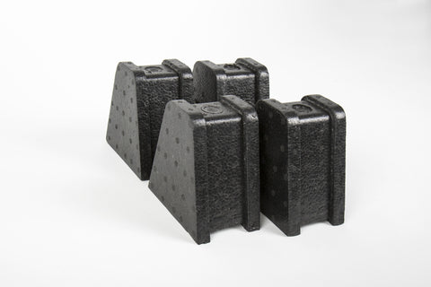 Entretoises pour l'utilisation du toit/couverture de protection de caravane - 4 pièces dans un jeu