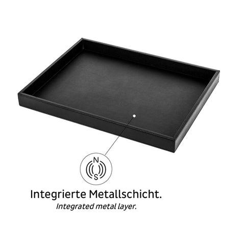 Plateau en métal - Noir
