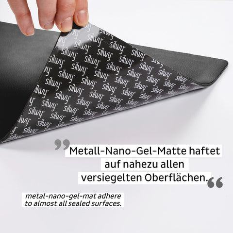 Tapis en gel nano métallique - Noir