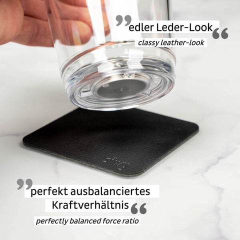Bicchieri magnetici in plastica SILWY THE CLASSIC, set da 2