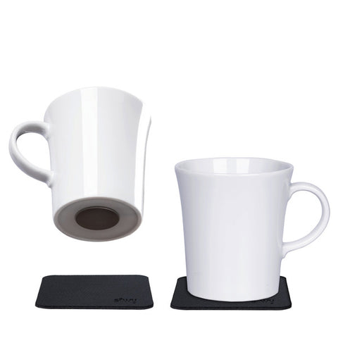 Tazze in porcellana con manico magnetico SILWY