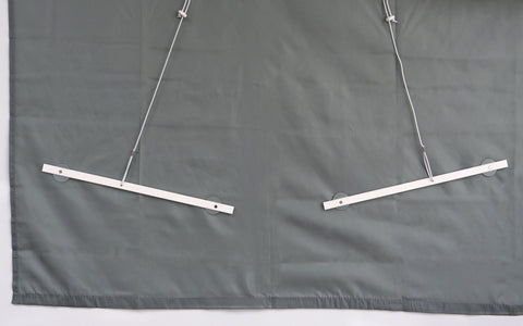 supporto per tenda da doccia