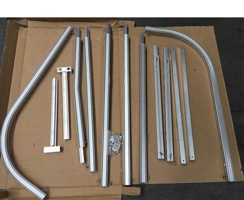 Telaio di montaggio per tenda PIPER, circonferenza 10 m, altezza 2,6 m