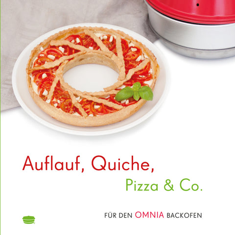 Livre de recettes OMNIA - Casseroles, Quiches, Pizza & Co.