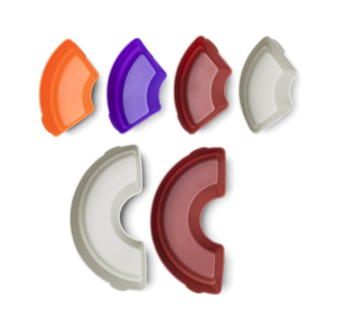 Moules en silicone OMNIA - Lot de 6 pièces