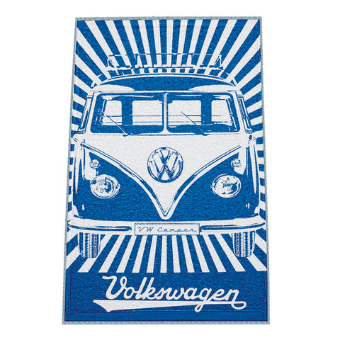 VWColl.Serviette de plage bleue