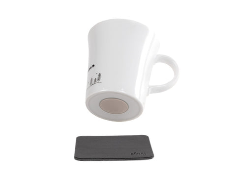 Tasses à anse magnétique en porcelaine ADRIA "VAN"
