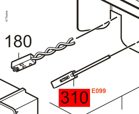 Presa piatta 2,8 mm
