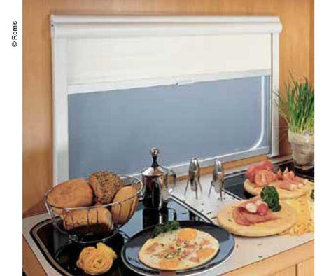 REMIS - Tenda a rullo a cassonetto REMIflair 1400x800mm grigia