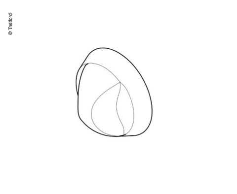 bouton rotatif pour cuisinière 3 pièces