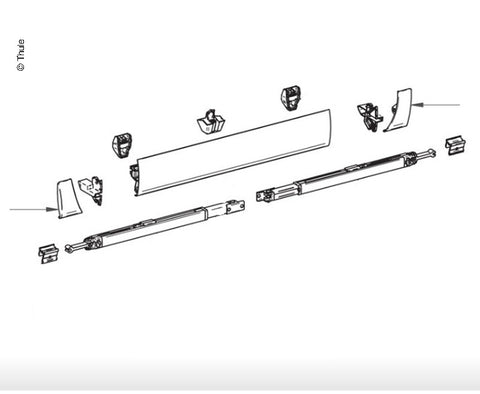Terminale sinistro+destro Leadrail5003