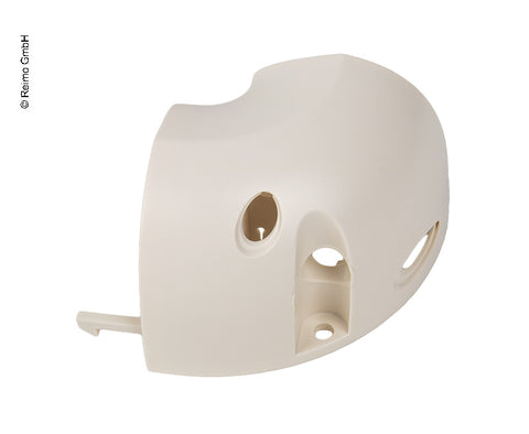 palier/embout droit blanc crème RAL9001