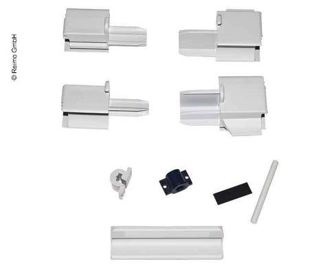 Kit de pièces de cadre intérieur. ensemble de pièces grises cadre intérieur fenêtre Seitz S5 gris