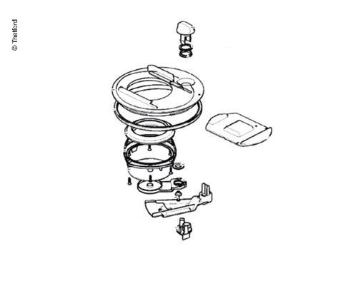Mechanismus komplett für C250