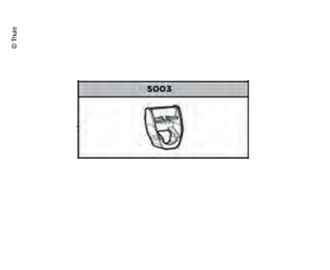 Inserire il binario di guida 5003 2 pezzi