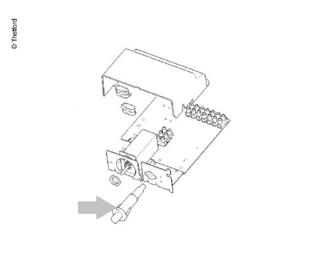 Allumeur piézoélectrique gris