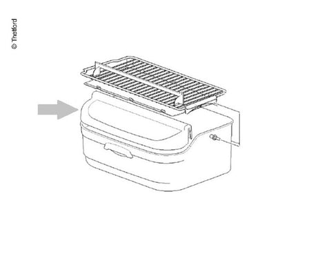 Couvercle rabattable