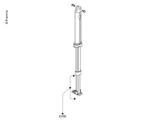 Pied de support intérieur CS225 F35