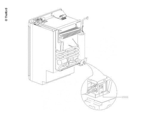 Électrode d'allumage KühlschN100