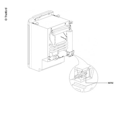 électrode d'allumage réfrigérateur