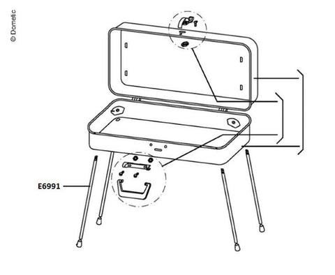 tube vertical pour gril 760622