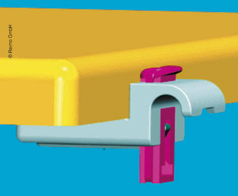 Rail de remplacement pour rail coulissant de table 57056