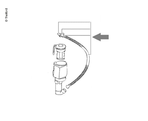 Tubo di scarico PP 465 granito
