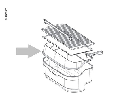 Couvercle bac à légumes réfrigérateur