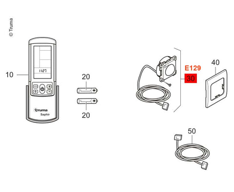 Récepteur IR Saphir Vario