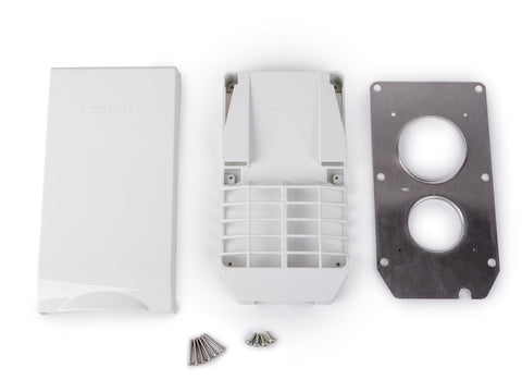 ensemble de cheminée - blanc pur