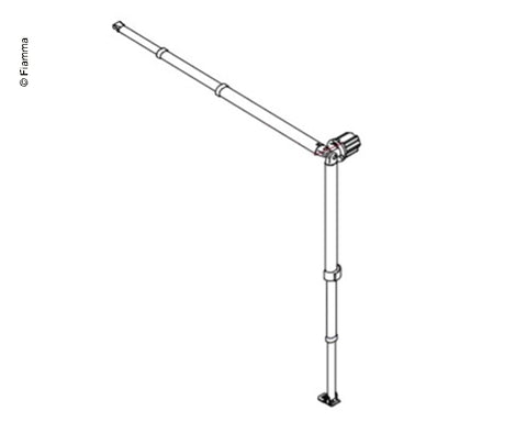 Barra di tensione sinistra+supporto F35 250